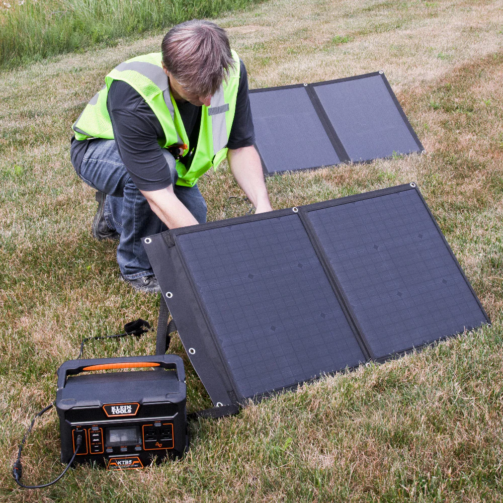 Klein Tools, 29250, Solar Panel, 60W; 18V Maximum, Monocrystalline, 2 Panels - Image 12