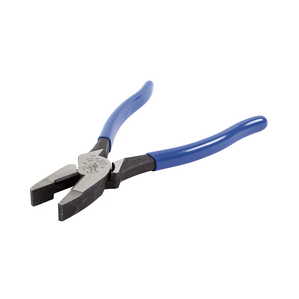 Klein Tools, D2000-9NE, Lineman's Pliers, 9 in, Heavy Duty, Side Cutting, Steel - Image 5