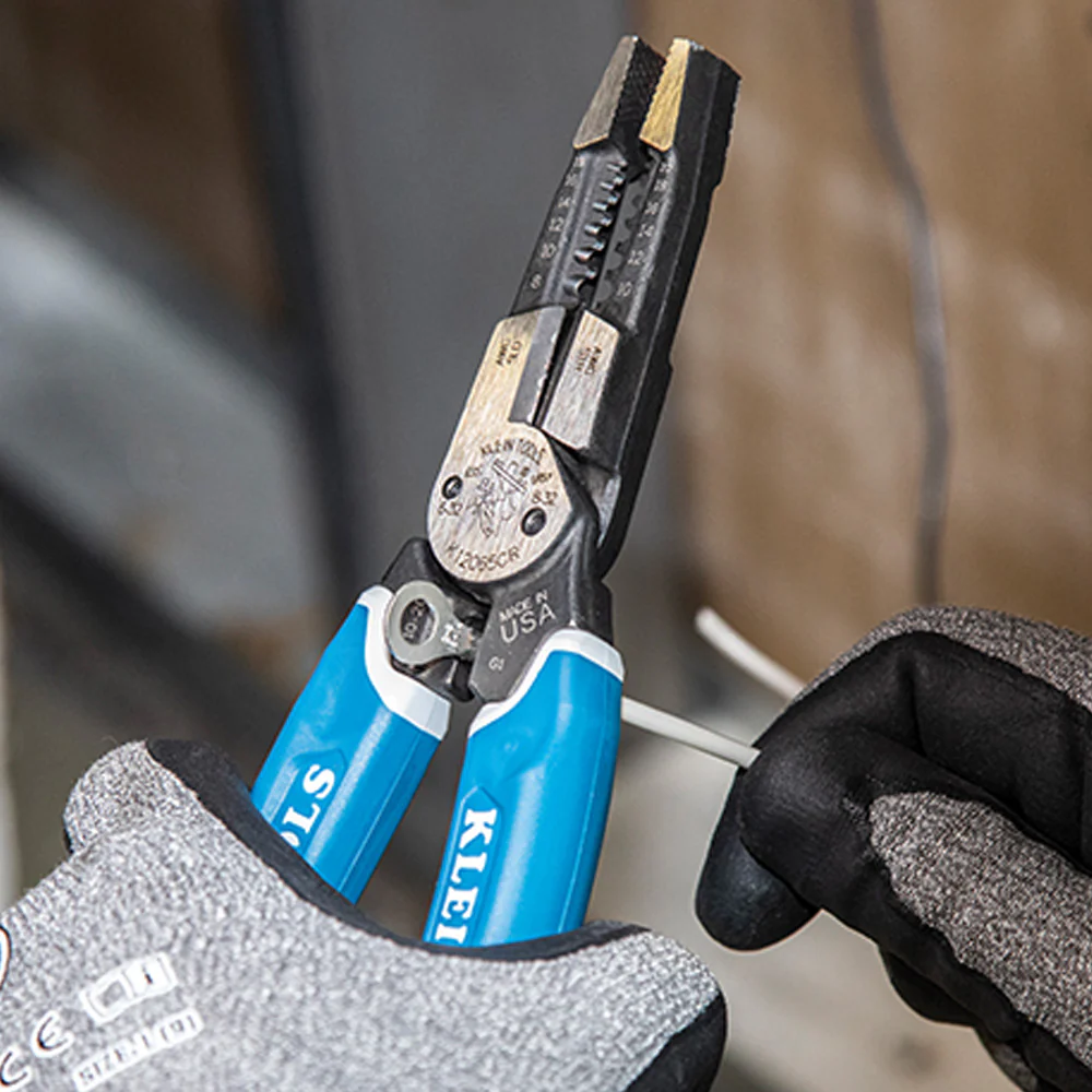 Klein Tools, K12065CR, Multi-Tool Wire Stripper, 10-20 AWG Stranded, Forged Steel, 8 in Length - Image 11
